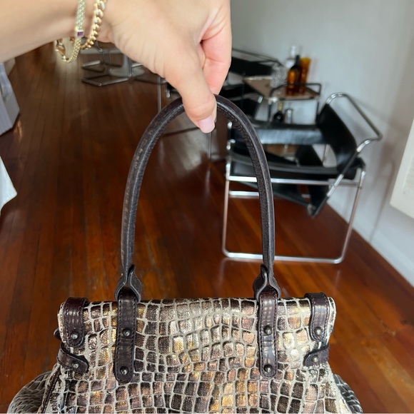Fendi Croc print vintage purse - Picture 4 of 7
